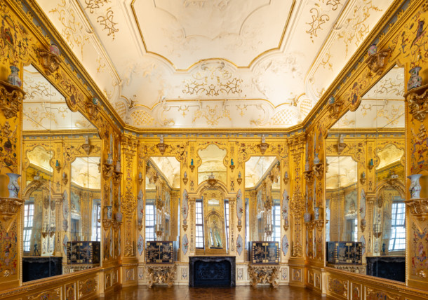     Alsó-Belvedere, arany kabinet, Bécs / Oberes Belvedere
